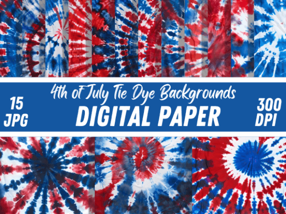 Download 4th of July Tie Dye Paper Backgrounds - Tie dye Collection