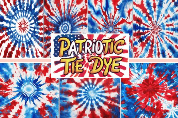 Download Patriotic USA Tie Dye Pattern - Tie dye Collection