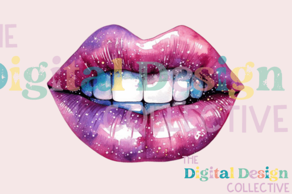 Download Glitter Lips Clipart Sublimation Png - Premium Resources