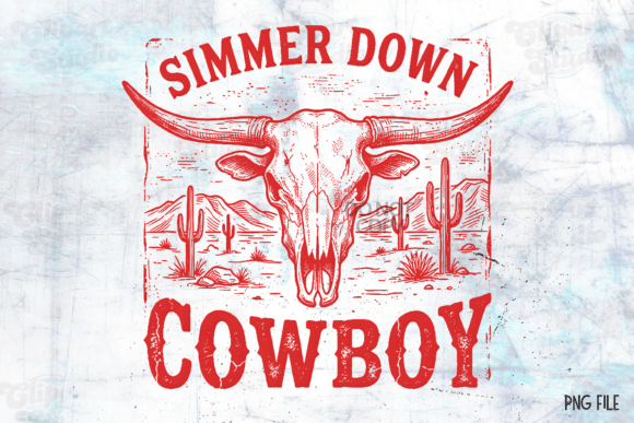 Download Simmer Down Cowboy PNG, Western PNG - Western png Collection